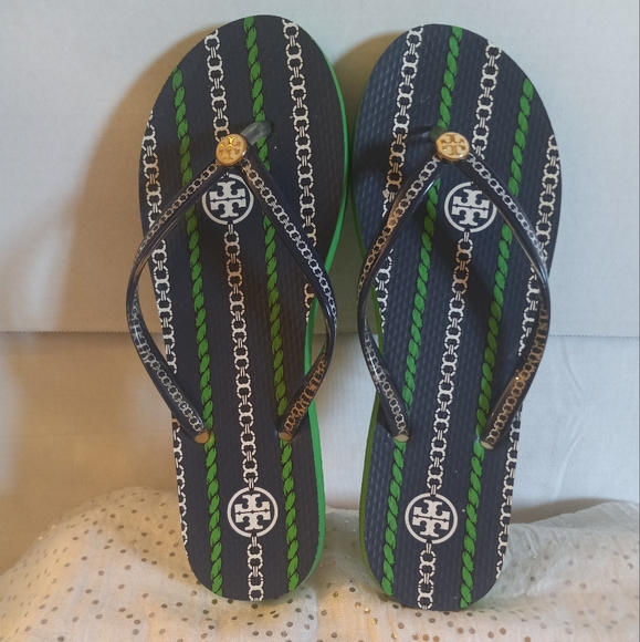 Tory Burch Shoes - Tory Burch size 8 flip flops